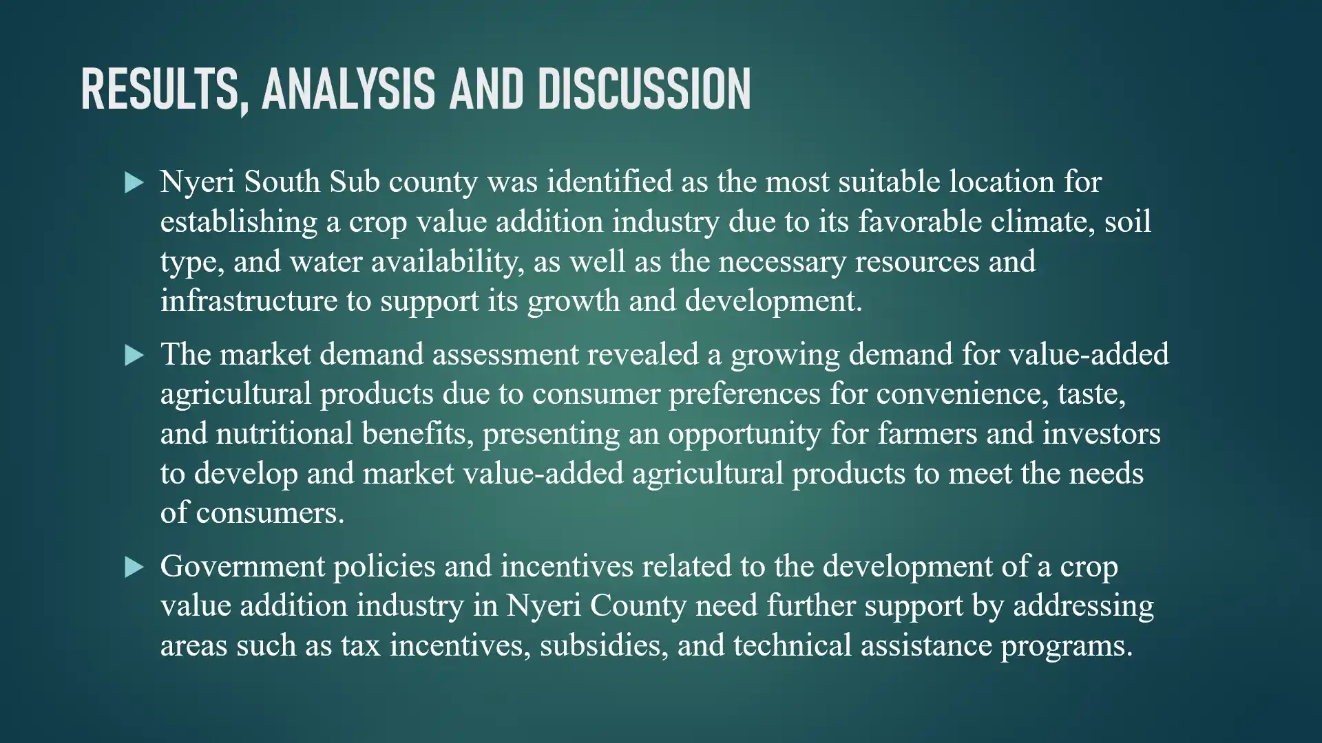 DRSRS site suitability project — slide 19 of 23